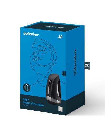 Мастурбатор Satisfyer Men Heat Vibration с подогревом и вибрацией