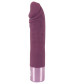 Фиолетовый вибратор-реалистик Realistic Vibe - 14,3 см.