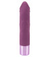 Фиолетовый вибратор-реалистик Realistic Vibe - 14,3 см.