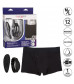 Черные трусы-боксеры с вибромассажером Remote Control Panty Set M/L