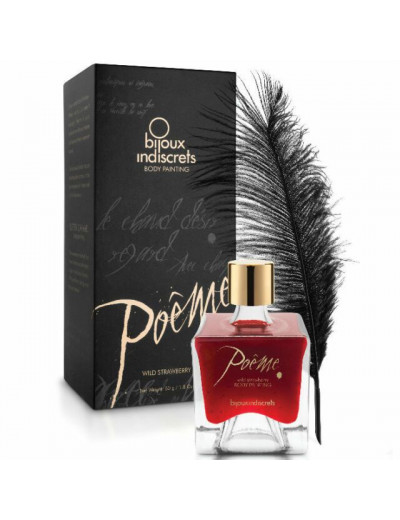 Краска для тела PO?ME Wild Strawberry с ароматом клубники - 50 гр.
