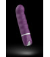 Фиолетовый мини-вибратор Bdesired Deluxe Pearl - 15,3 см.