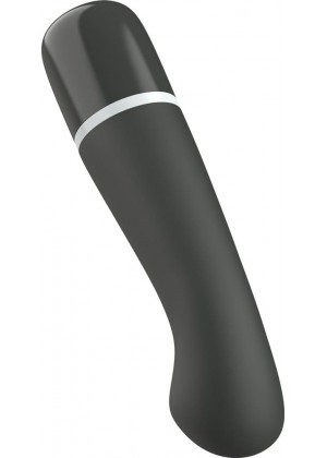 Черный G-вибростимулятор Bdesired Deluxe Curve - 15,2 см.