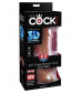 Кофейный фаллоимитатор на присоске 6,5  Triple Density Cock - 20,3 см.
