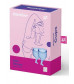 Набор синих менструальных чаш Feel secure Menstrual Cup