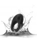 Черное эрекционное виброкольцо ATOM
