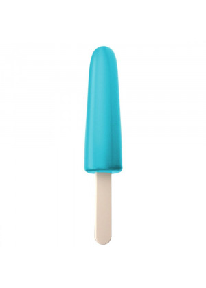 Голубой фаллоимитатор iScream Dildo - 22,5 см.