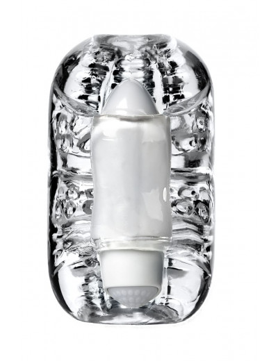 Прозрачный мастурбатор Lingam Khani