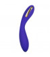 Фиолетовый вибратор с электростимуляцией Intimate E-Stimulator Wand - 21,5 см.