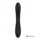 Черно-золотой вибратор с пультом-часами Anne s Desire Curve G-Spot Vibe Wireless Watchme - 20,5 см.