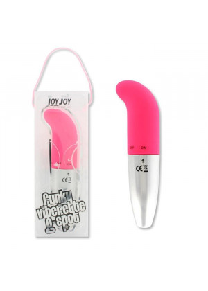 Розовый стимулятор точки G Funky Viberette - 13 см.