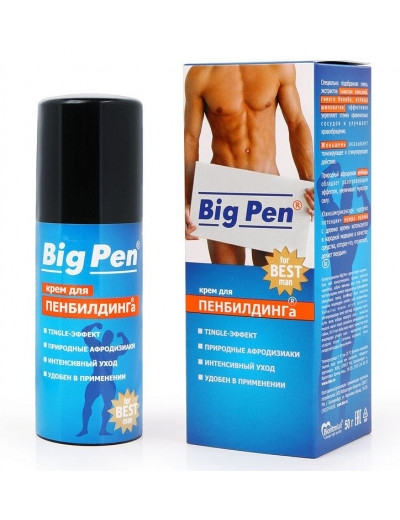 Крем Big Pen для увеличения полового члена - 50 гр.