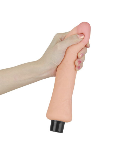 Реалистичный вибратор Real Softee - 22,8 см.