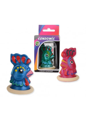 Сувенирный латексный презерватив  Какаду 