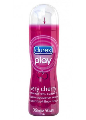 Интимная гель-смазка DUREX Play Very Cherry с ароматом вишни - 50 мл.