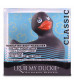 Черный вибратор-уточка I Rub My Duckie 2.0