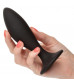 Набор из трех черных анальных пробок Silicone Anal Curve Kit