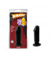 Черный анальный фаллоимитатор Evil Dildo Plug M - 12,5 см.