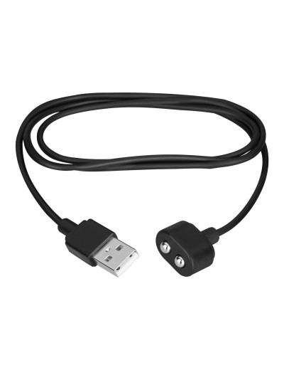 Черный магнитный кабель для зарядки Satisfyer USB Charging Cable