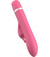 Розовый вибратор-кролик Bwild Classic Bunny - 19,3 см.