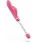 Розовый вибратор-кролик Bwild Classic Bunny - 19,3 см.