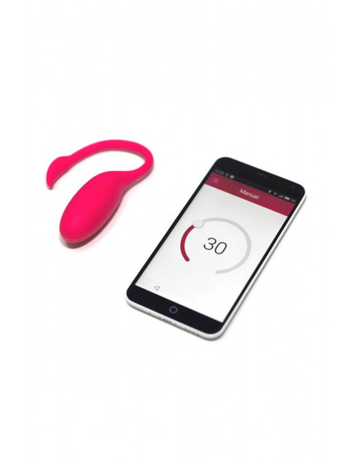 Розовый вагинальный стимулятор Flamingo