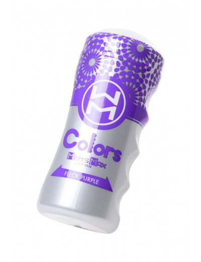 Мультирельефный мастурбатор MensMax Colors - Flick Purple