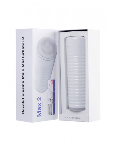 Белый мастурбатор Lovense Max 2