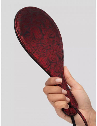 Стильная широкая шлепалка Reversible Dual Texture Round Paddle - 28 см.