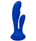 Синий вибратор G-Spot and Clitoral Vibrator Flair - 17,5 см.