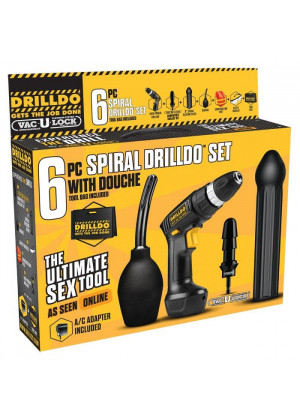 Секс-набор SPIRAL DRILLDO SET 6 PIECE