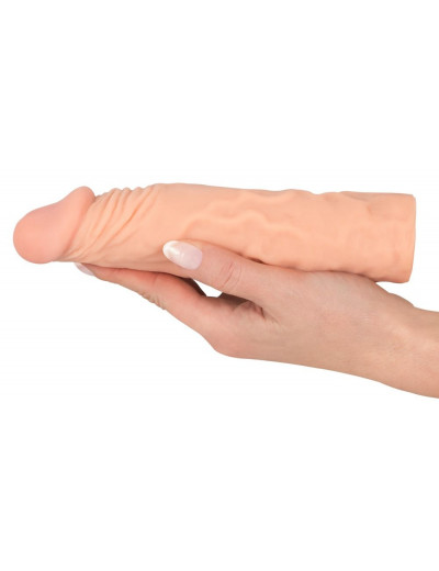 Удлиняющая насадка на член Extension Sleeve +3cm - 19,5 см.