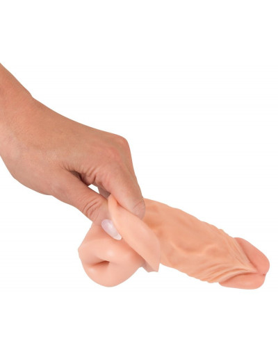 Удлиняющая насадка на член Extension Sleeve +3cm - 19,5 см.