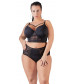 Женские трусы с кружевными вставками и кольцами