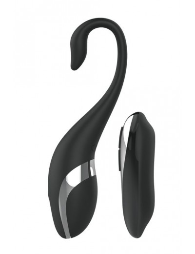 Черное виброяйцо NAGHI NO.36 RECHARGEABLE REMOTE EGG