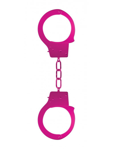 Розовые наручники OUCH! Pink