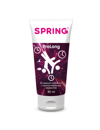 Пролонгирующий интимный лубрикант Spring ProLong - 50 мл.