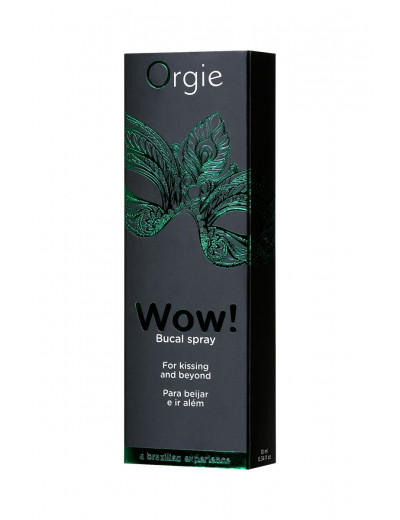 Оральный спрей Orgie WOW! Blowjob Spray с охлаждающим и возбуждающим эффектом - 10 мл.