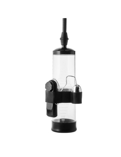 Прозрачная вакуумная помпа с вибрацией Vibrating Penis Pump