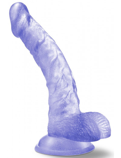 Фиолетовый фаллоимитатор Sweet n Hard 7 - 21,59 см.
