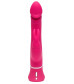 Розовый вибратор-кролик Realistic Dual Density Rechargeable Rabbit Vibrator - 25,5 см.