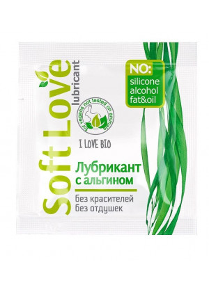 Пробник лубриканта на водной основе Soft Love - 3 гр.