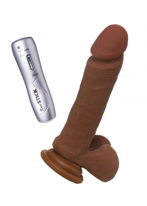 Ротатор-мулат TOYFA RealStick Elite Mulatto - 21 см.