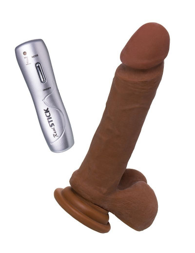 Ротатор-мулат TOYFA RealStick Elite Mulatto - 21 см.
