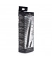 Черный шприц в форме пениса для введения лубриканта Jizz Shooter Silicone Dildo Lube - 19,7 см.