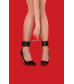 Чёрно-красные двусторонние оковы на ноги Reversible Ankle Cuffs