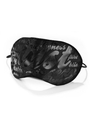 Черная маска на глаза BLIND PASSION MASK