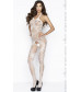 Комбинезон с замысловатым узором в виде лепестков, зигзагов и полос
