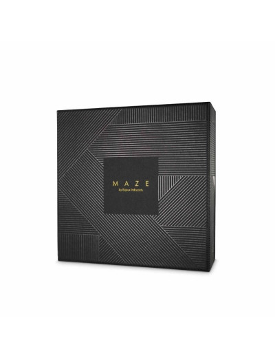 Чёрная упряжь с крестом на спинке MAZE X HARNESS