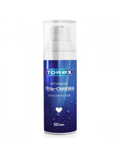 Гель-смазка на водной основе Torex  Классическая  - 50 мл.